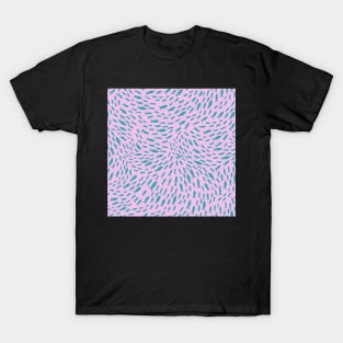 Swimming fish pattern T-Shirt